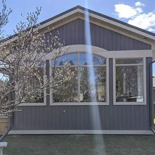 A completed Brantford-area exterior renovation by Classic Home Improvements